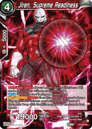 P-478 PR Jiren, Supreme Readiness