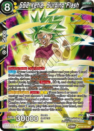 BT23-127 SR SS2 Kefla, Surging Flash