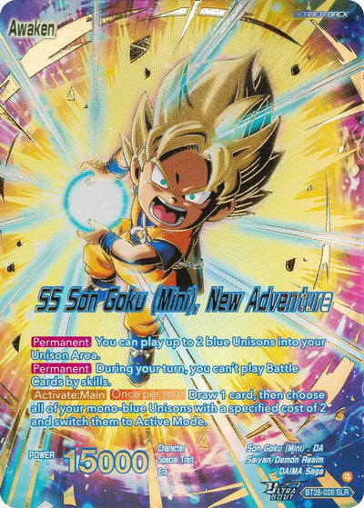BT28-028 SLR SS Son Goku (Mini), New Adventure