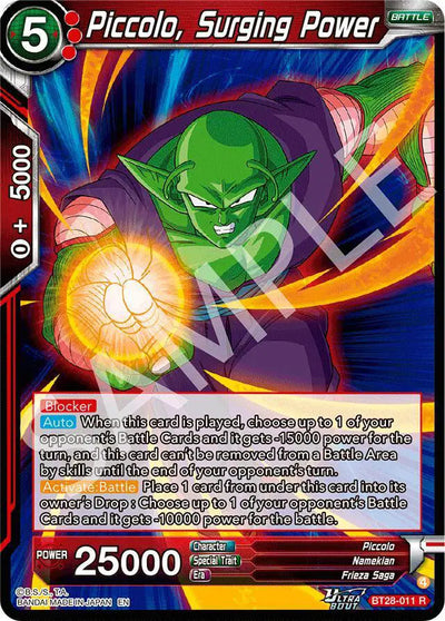 BT28-011 R Piccolo, Surging Power