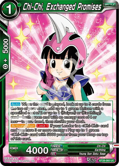 BT28-060 UC Chi-Chi, Exchanged Promises Foil