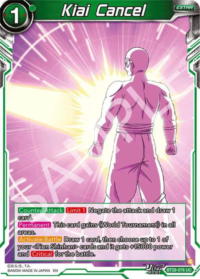 BT28-076 UC Kiai Cancel Foil