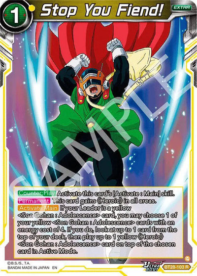 BT28-103 R Stop You Field!