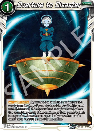 BT28-137 UC Overture to Disaster Foil