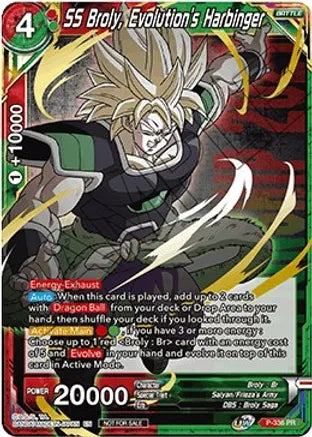 P-336 PR SS Broly, Evolution's Harbinger