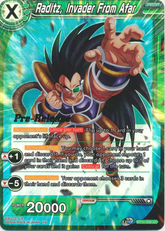 BT12-058 UC Raditz, Invader From Afar - Pre-release