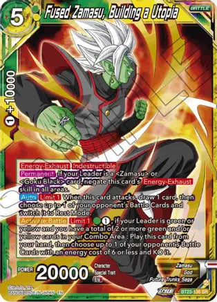 BT23-136 SR Fused Zamasu, Building a Utopia