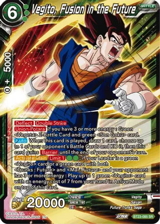 BT23-085 SR Vegito, Fusion in the Future