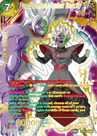 BT23-135 SPR Fused Zamasu, Deviant Tenacity