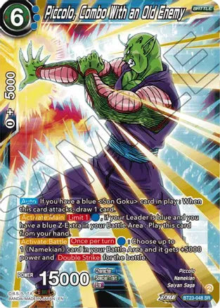 BT23-048 SR Piccolo, Combo With an Old Enemy