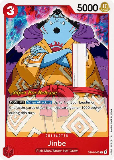 Jinbe ST01-005 C Stamped Super Pre-Release