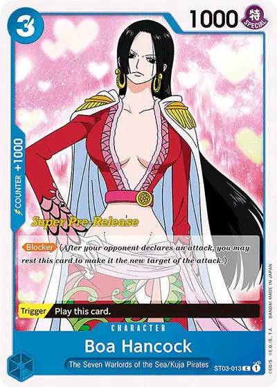 Boa Hancock ST03-013 C Stamped Super Pre-Release