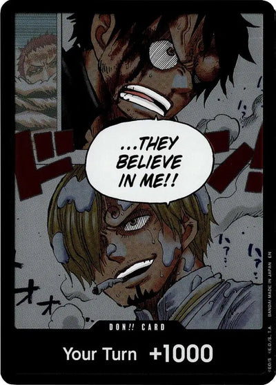 DON!! Card "…They Believe In Me!! OP11