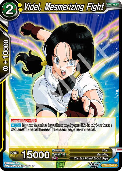 BT28-090 UC Videl, Mesmerizing Fight Foil