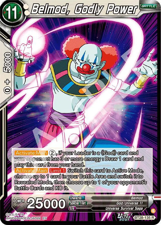 BT28-135 R Belmod, Godly Power