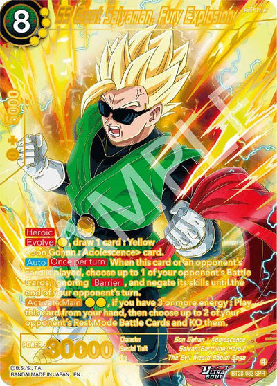 BT28-083 SPR SS Great Saiyaman, Fury Explosion